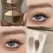 Joocyee酵色四色眼影盘珠光哑光雾面原生裸色低饱和淡颜氛围感女