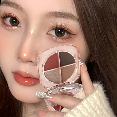 Judydoll橘朵釉美四色眼影盘哑光