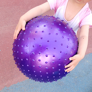 儿童触觉感统9寸软按摩球幼儿园35cm大刺球坐骑弹力拍拍球玩具