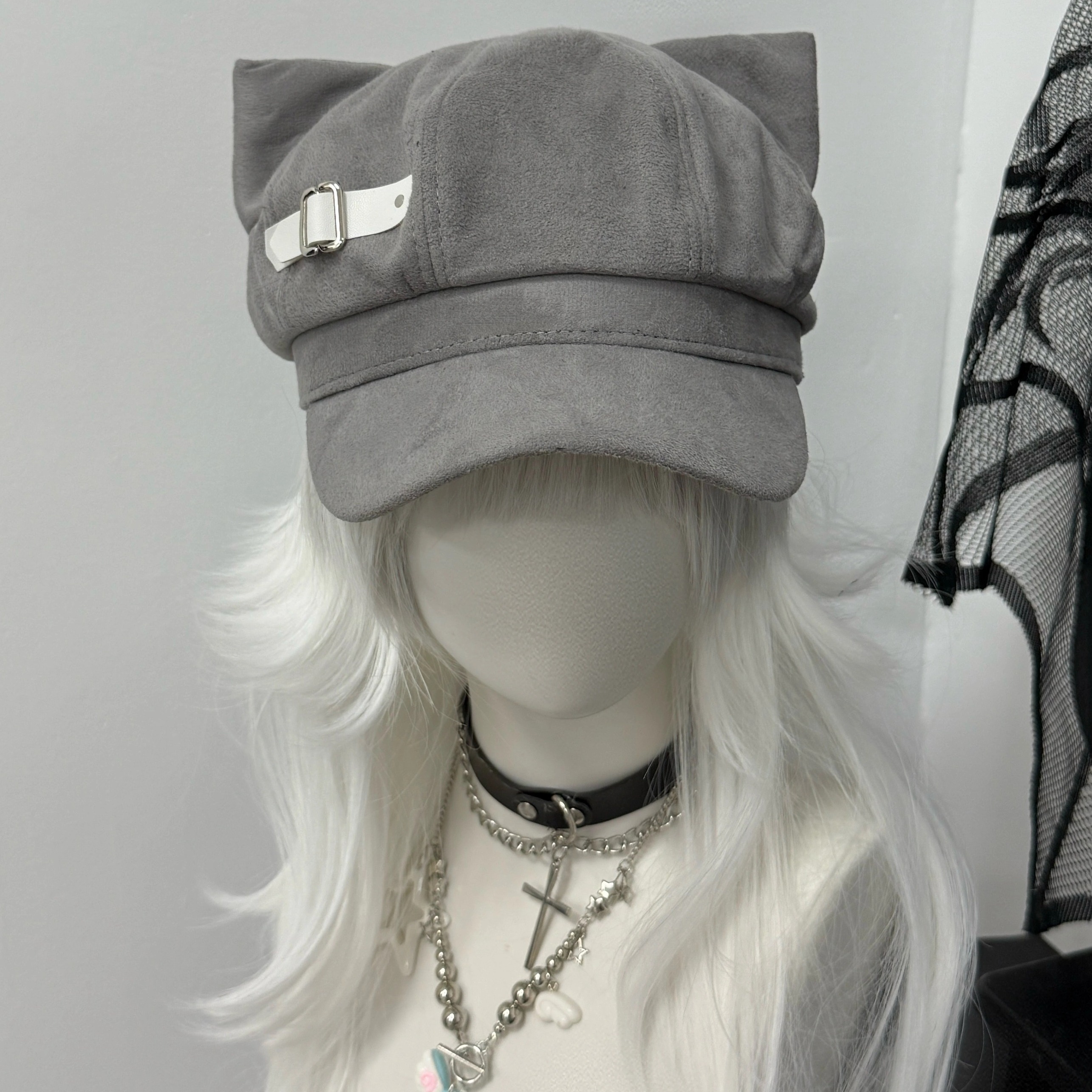 原创猫耳贝蕾系型宅系雷帽