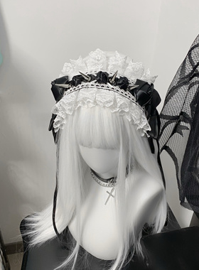 1Gangster Inn原创手做发带