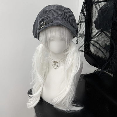 1Gangster Inn秋冬季大头围堆堆帽新款包头帽时尚冷帽方圆脸韩系