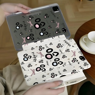哈哈粉结用于ipadair11pro11英寸air4/5/6/7/8pro1/2/3/4代12.9英寸minni4/5/6/7ipad10防弯case保护套