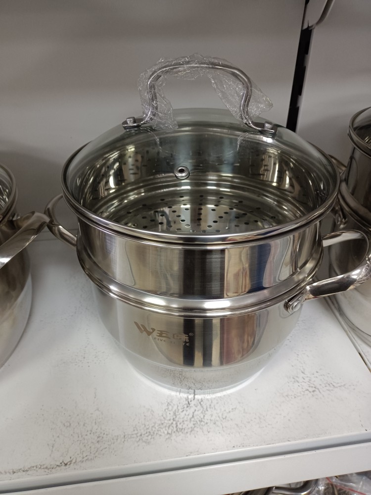 五味，双层，22，24，26蒸锅，汤锅