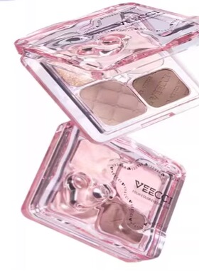 VEECCI/唯资经典四色眼影盘掌心四色眼部彩妆盘大地盘细腻新手女