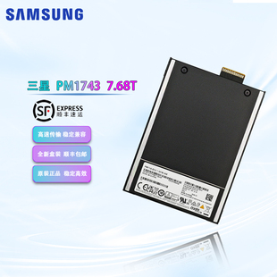 固态硬盘 7.68T U.2 接口 00A07 三星 MZ3LO7T6HBLT PM1743