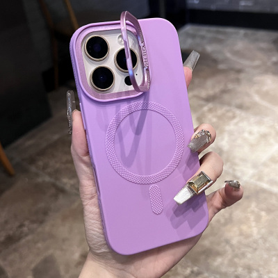新款肤感液态镜头支架适用于苹果16pro手机壳iPhone14pro手感超好15高级感轻奢13全包硅胶12小众高级感不撞款