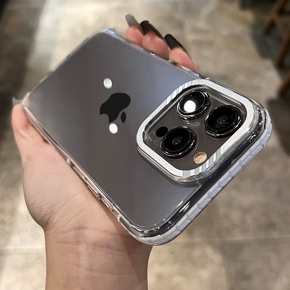 钛金属原色气囊防摔适用苹果15promax手机壳iphone15新款14透明不发黄小众高级感pm全包男女保护套高端爆十五属于什么档次？