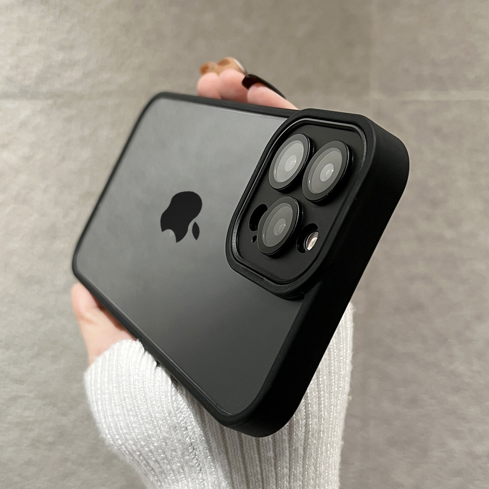 黑色苹果14手机壳自带镜头膜iphone14promax新款13全包防摔12透明11高级感硬套十四plus的男士简约网红爆款pm高性价比高么？