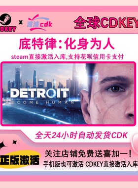 底特律 化身为人 Steam正版CDK 国区激活码Detroit: Become Human