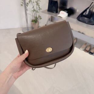 7.20韩国东大门bucksleather女包信封包中号马鞍包斜跨单肩 牛皮