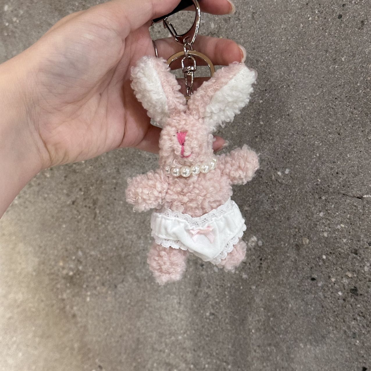 10.11韩国nyunyu项链兔子钥匙扣包挂