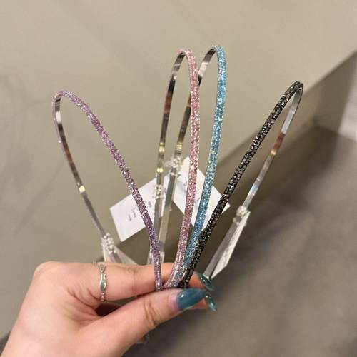 4.22韩国东大门baket发饰闪亮彩钻超细发箍