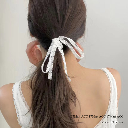 韩国东大门蕾丝纯欲绑头发发绳