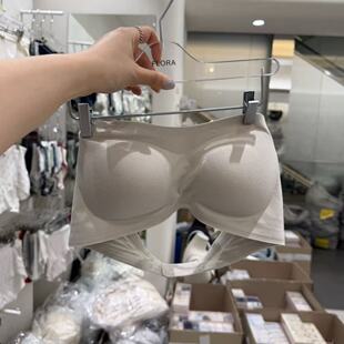 4.13韩国东大门flora纯色隐形抹胸挂脖内衣