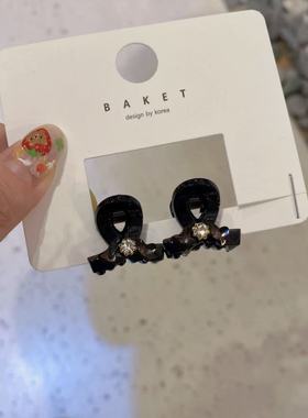 9.30韩国东大门baket发饰小蝴蝶钻钻抓夹对夹刘海抓夹