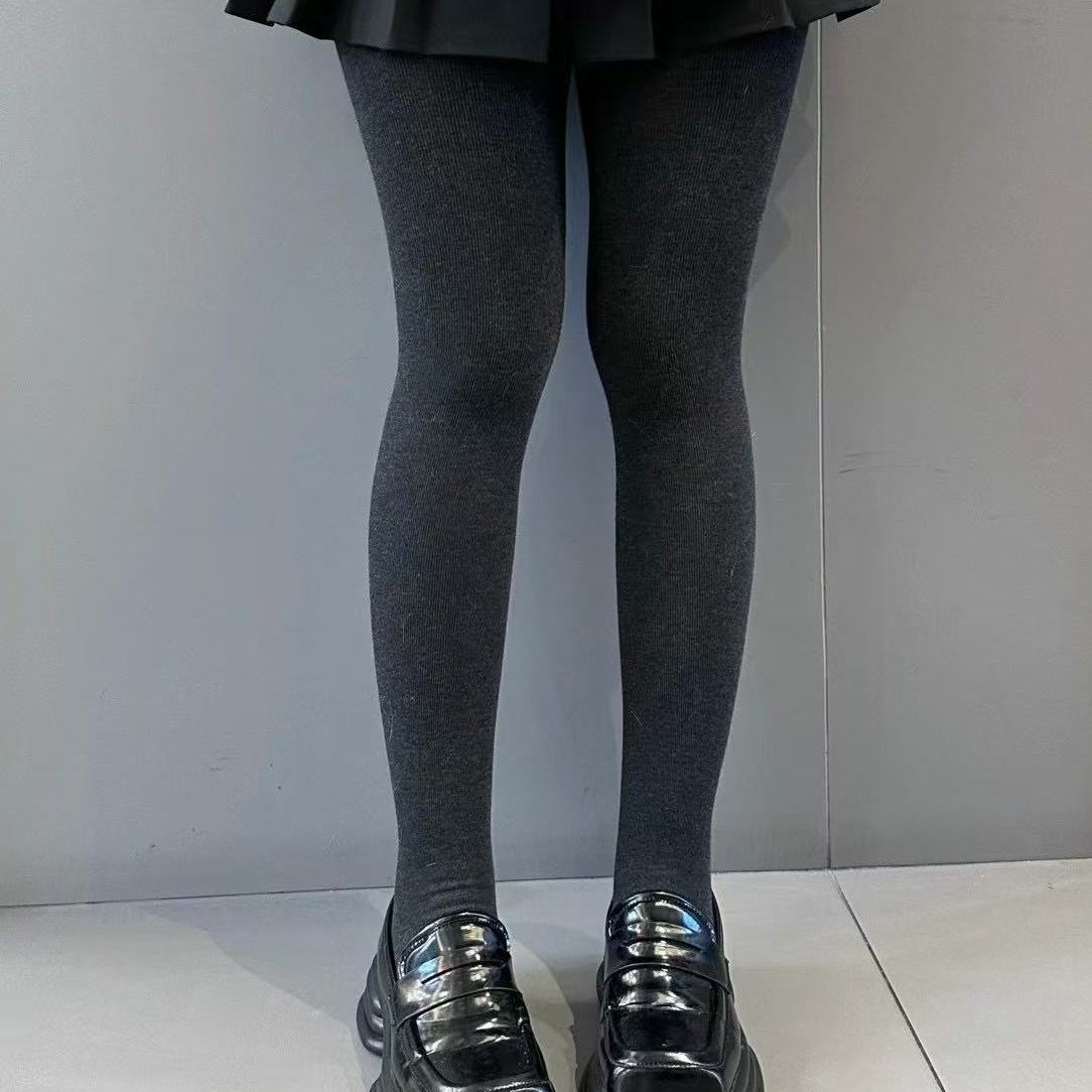 9.1东大门韩国YOLO袜子25秋冬纯色连裤打底袜