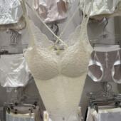 8.24韩国东大门flora新款 性感蕾丝大露背美背吊带背心