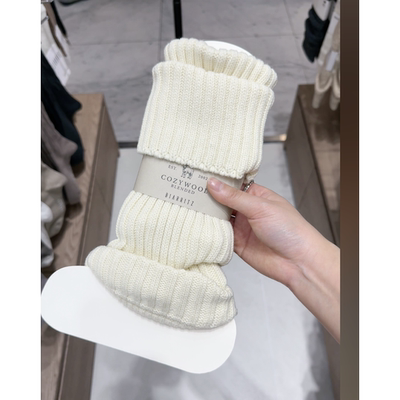 韩国BIARRITZ芭蕾风针织羊毛袜套