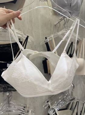 11.16韩国东大门flora新款三角杯性感细肩带文胸内衣