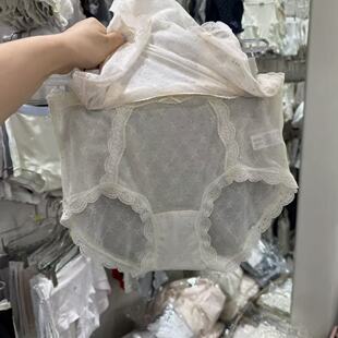 4.13韩国东大门flora新款纯色碎花蕾丝内裤合集