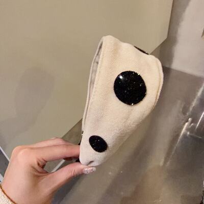 11.8韩国东大门baket发饰细闪圆点复古布艺发箍宽边