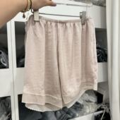 3.26韩国东大门flora纯色舒适简约睡短裤 百搭