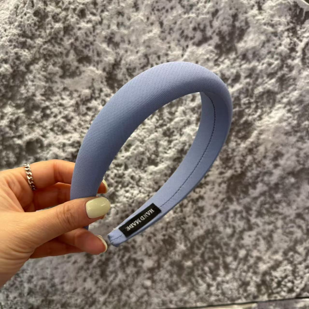 6.12韩国东大门Trois de LEI净版简约纯色高颅顶发箍