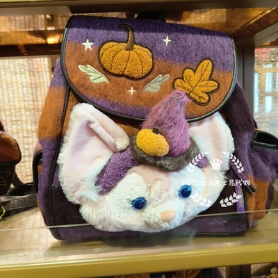 上海迪士尼代购 2024玲娜贝儿万圣节双肩包书包礼物