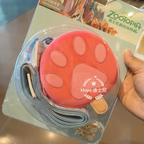 疯狂动物城爪爪手机背带 上海迪士尼