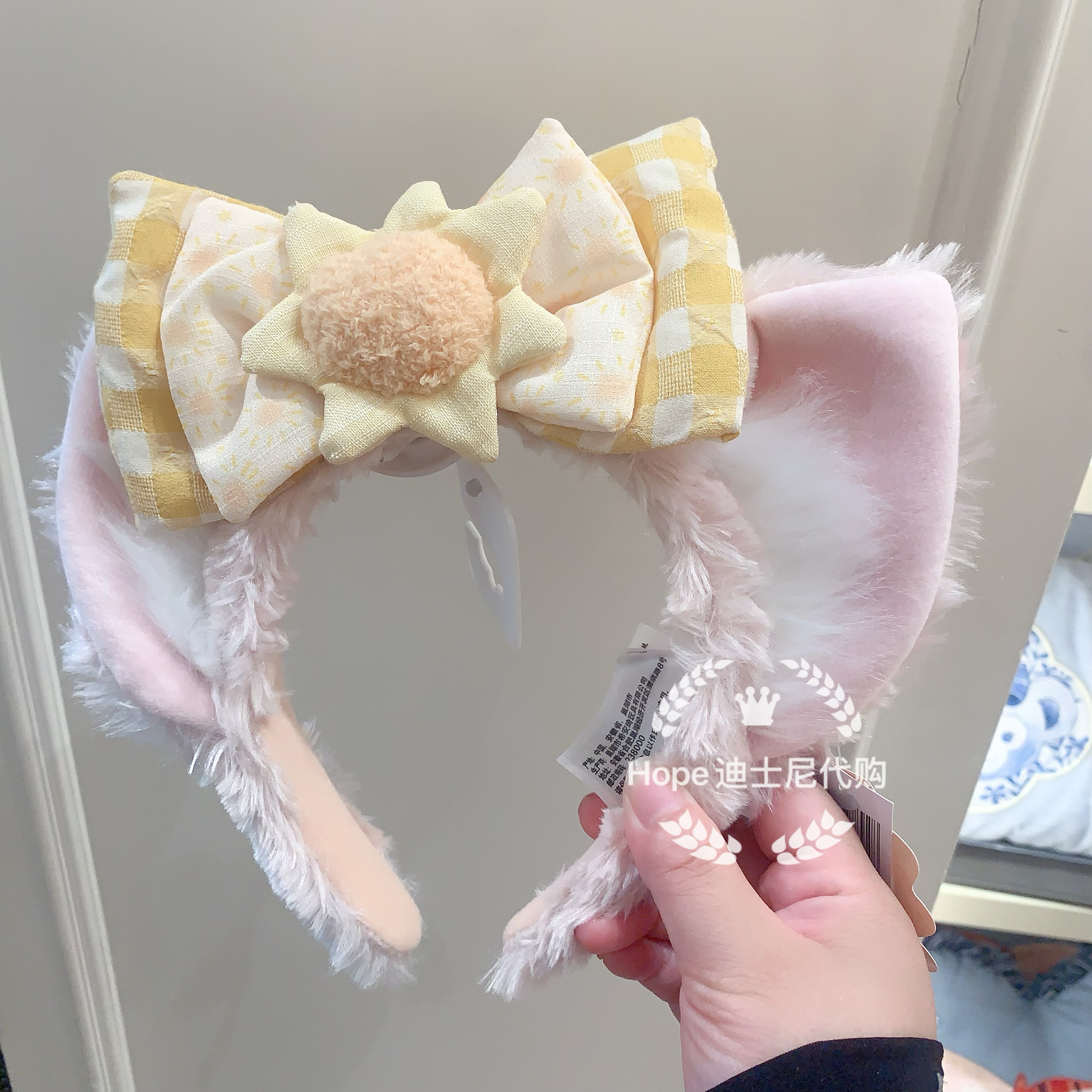 色彩雪莉雪莉玫玲娜贝儿发箍头箍卡通可爱 上海迪士尼