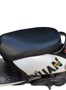 防水防晒通用小龟电动摩托车皮革坐垫套雅迪新日爱玛60电瓶车座套