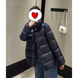 Juicefish超蓬松！鹅绒！今年心头爱！mon*云朵小立领羽绒服女