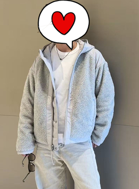 Juicefish心心念念!贵7300 Albe*双面羊毛抓绒飞行员夹克棉服男女