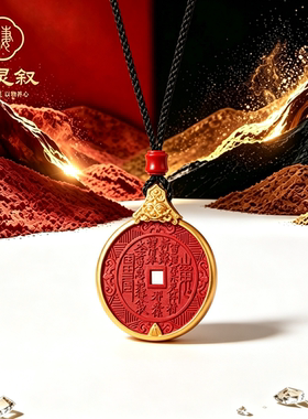 知序-【灵丹敕令】天然真朱砂女款高级饰品礼物本命年高纯山鬼