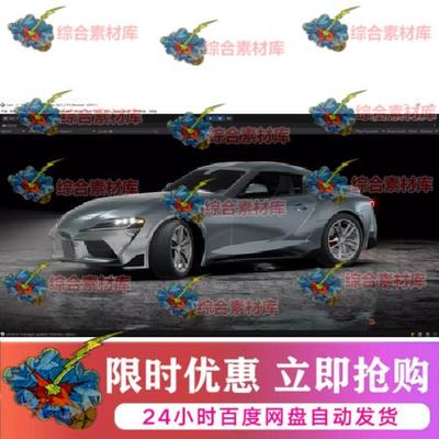 Unity 3D URP Car Paint Shader 汽车涂料着色器 2.04