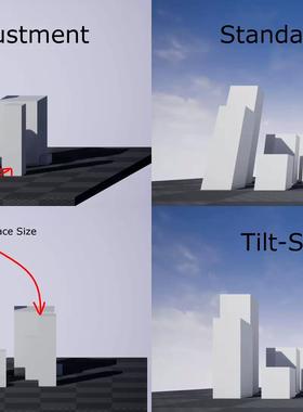 UE5建筑透视变形校正ArchViz Camera (Fantastic Perspective)