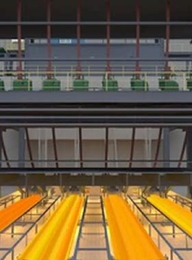 3dmax 板坯连铸机 炼钢厂设备 工厂设备 炼钢设备 炼铁