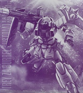 现货 万代 PB 1/100 MG 扎古幻影 焰 雷扎巴雷尔专用机  拼装模型