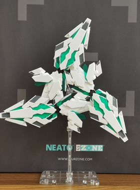 EW RG HGUC 全装独角兽 三盾 DE强化盾 最终决战式样套装 附连接