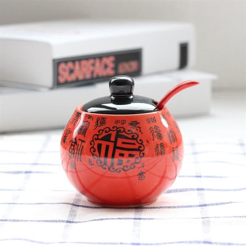 美式欧蚀意家用陶瓷调味罐套装厨房用品有盖盐罐子单个大号。在类目 厨房/烹饪用具, 厨用小工具/厨房储物, 储物瓶罐/厨房储物器皿, 调味瓶罐中 - 来自Buy2taobao.com提供专业的淘宝代购服务