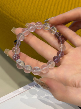 新中式紫水晶天然石手链