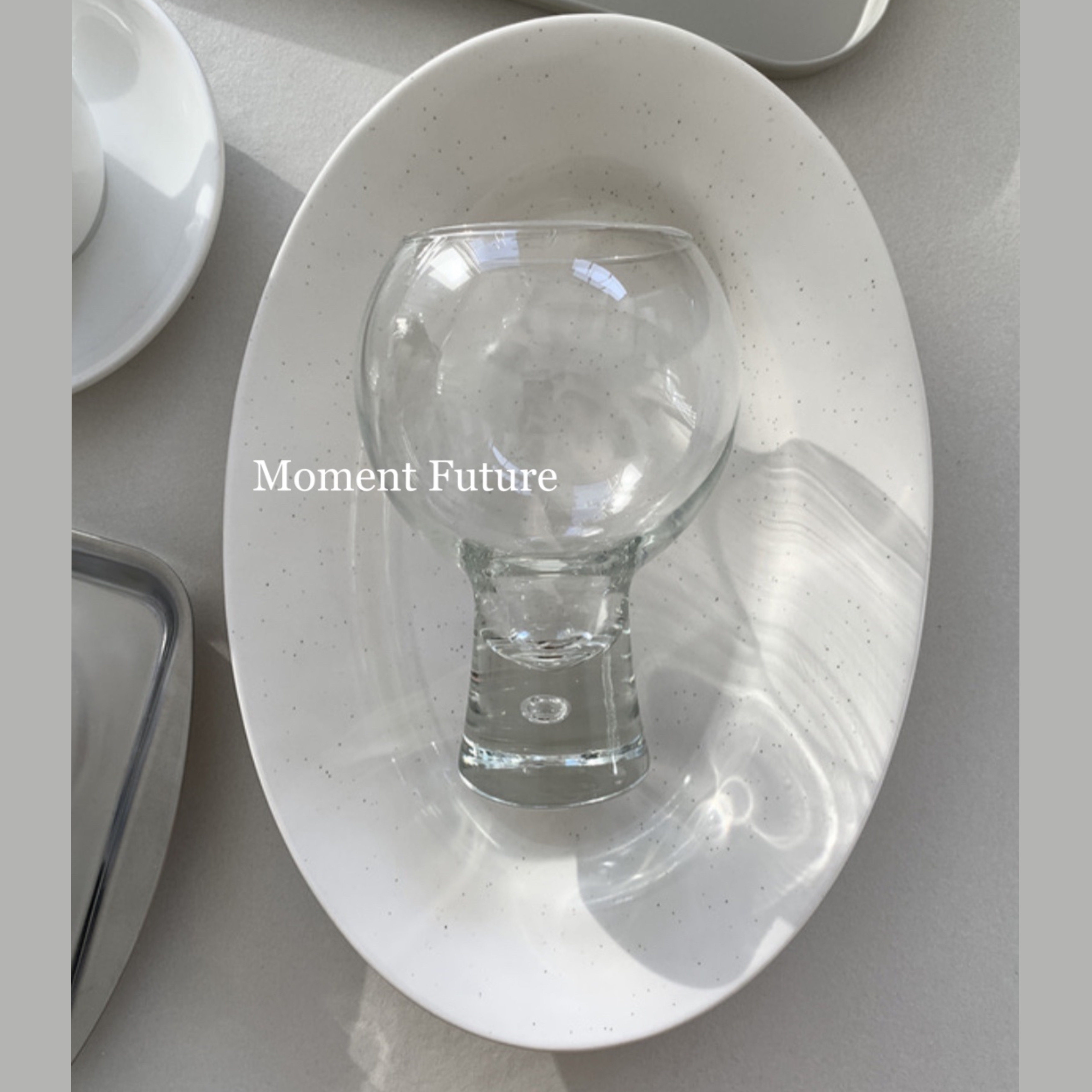 Moment Future水杯简约透明玻璃杯咖啡杯饮品水果杯韩国ins风杯子