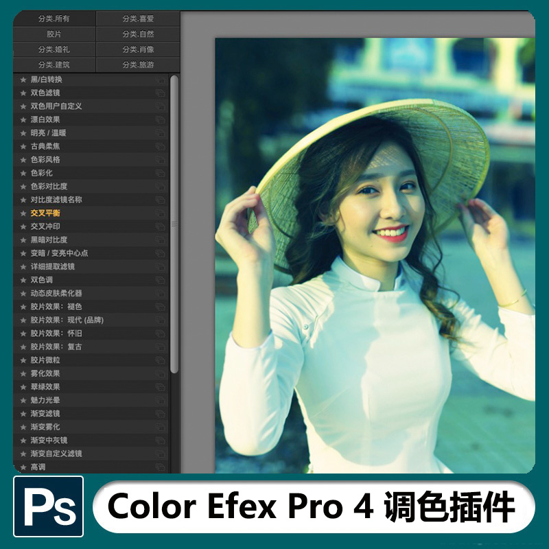 Color Efex Pro 4 v5.0.3.101中文版调色滤镜支持win+macPS2024