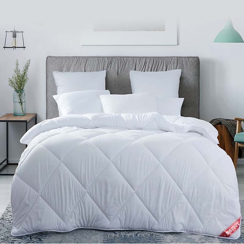 TG梦洁家纺被子被芯秋冬保暖磨毛纤维被