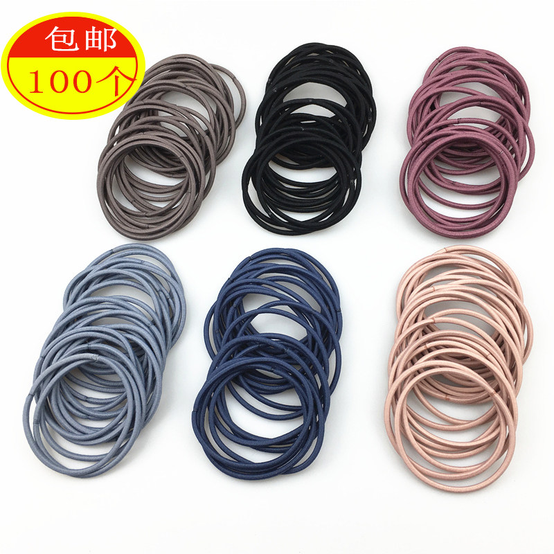 100根跨境亚马逊爆款细头绳发绳简约发绳头饰扎头发可爱橡皮筋,童装/婴儿装/亲子装,发饰,淘宝优惠券,粉丝福利购,淘宝优惠卷