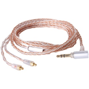Z5H3H2A3A2 SE535XBA 300AP8芯单晶铜银编织耳机升级线 N1AP N3AP