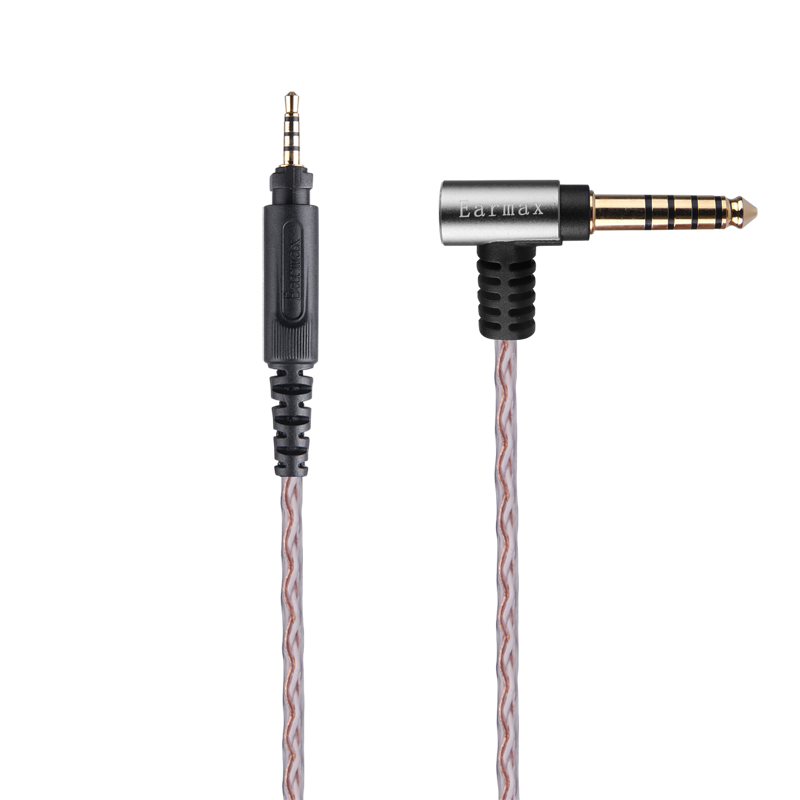 Earmax2.5mm 4.4mm SRH840A SRH440A 单晶铜 金宝线升级线 耳机线
