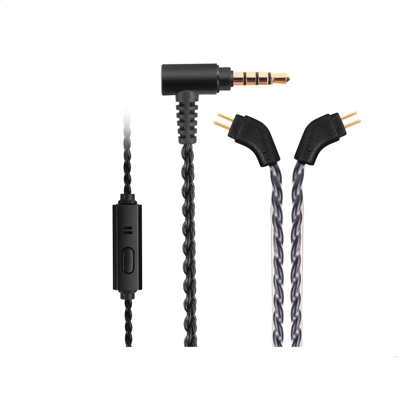 TFZ UE18 JH13 W4r UM3X 1964 0.78mm插针单晶铜线控耳机升级线