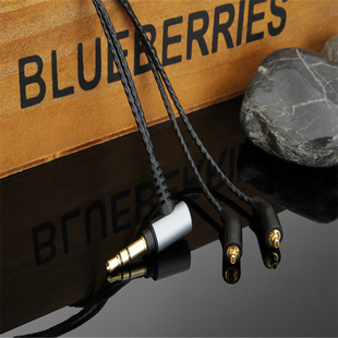 Earmax2.5mm平衡线MMCX接头接口通用型单晶铜镀银耳机线升级线材